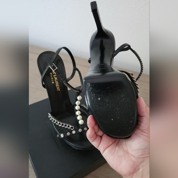 Saint Laurent Platform Sandals - Picture 3 of 3